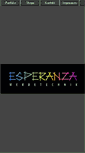 Mobile Screenshot of esperanza-werbetechnik.de